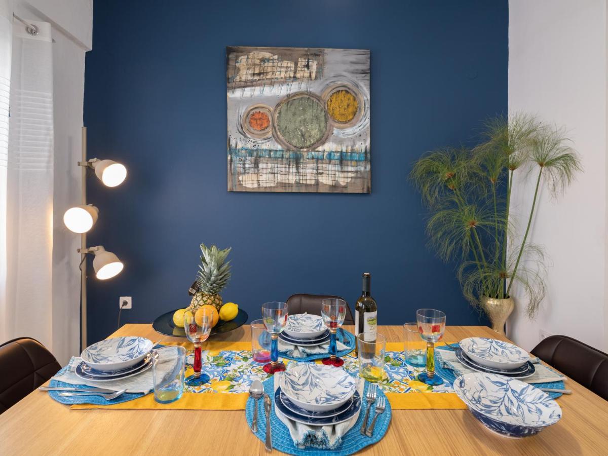 Blue Siri Apartment Candia Esterno foto