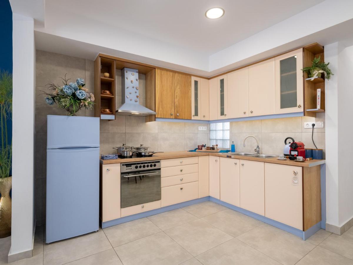 Blue Siri Apartment Candia Esterno foto